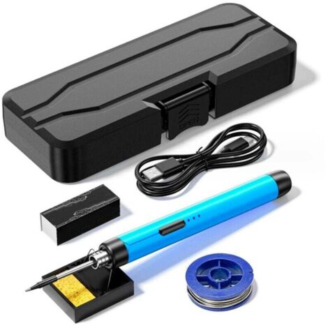 USB portable de soudure électrique intelligente en fer multifonctionnel du stylo de soudage multifonctionnel avec 300-450 ℃ Fonction de réglage de la température pour la réparation et l'utilisation de (1/4)