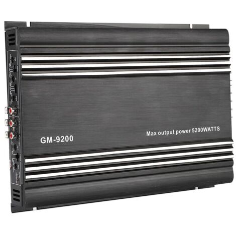 Amplificateur de puissance Audio 4x70W 4 canaux 12V en alliage d
