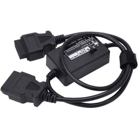 Câble de diagnostic OBD2 mâle étanche S.1279 PVC ABS câble de diagnostic durable facile à connecter à la voiture (1/4)