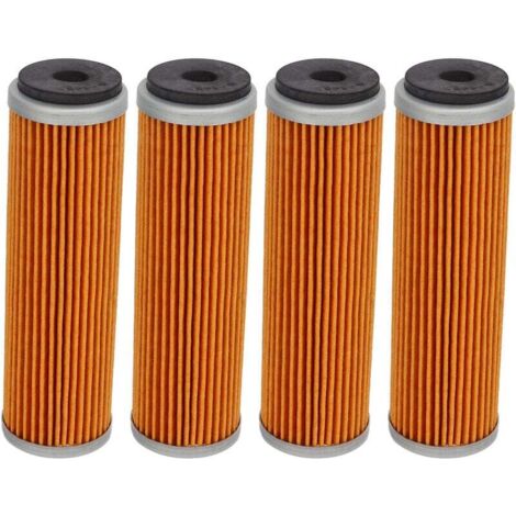 4 pièces filtres à huile moteur remplacement du filtre à carburant d'étanchéité à haut débit pour NC250 BRZ X6S X6M (1/4)