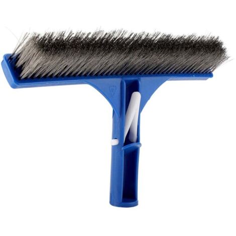 Trywise  Brosse en acier pour piscine de 10 pouces, accessoire de nettoyage pour parois de fond de bassin, spa, source chaude (1/4)