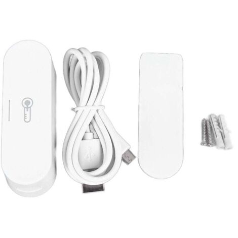 Capteur de Température et d'Humidité ZigBee pour le Suivi en Temps Réel avec Alimentation USB pour TUYA Smart (1/4)