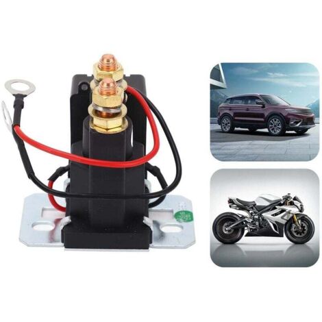 Relais De Puissance 12V 300A DK138 - Pour Engins De Chantier, Excavatrices, Véhicules Utilitaires - Contact Normalement Ouvert - 13