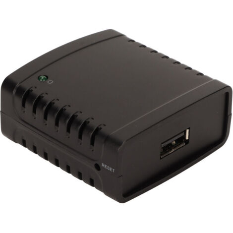 Trywise Serveur d'impression USB TCP IP LPR 10Mbps 100Mbps, Port LAN ...