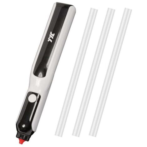 Machine à colle thermofusible électrique, outil d'extrusion de lithium portable sans fil, applicateur de bâton de colle de 7 mm pour la maison, le bricolage, l'artisanat, les articles adhésifs faits à