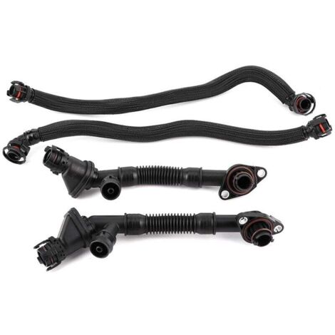 Tuyau de ventilation de carter, tuyau de reniflard 11157646086 de remplacement adapté pour Alpina 550i 650i 750i X5 X6 (1/4)