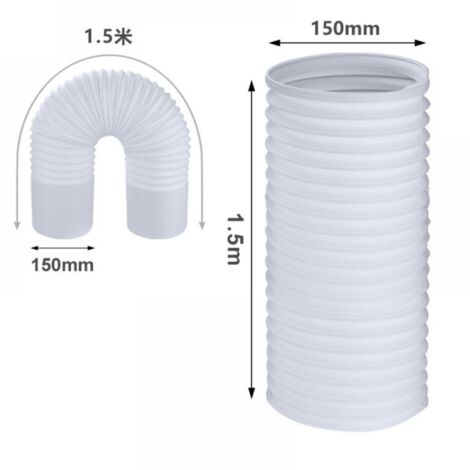 Tuyau Evacuation Climatiseur Mobile 150 Mmnull