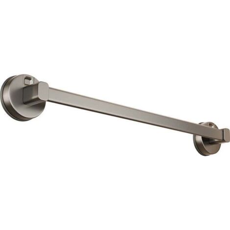Porte-serviettes à ventouse pour salle de bain, porte-serviettes mural à ventouse, 30 cm, gris (1/4)