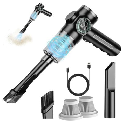Aspirateur - version améliorée avec affichage puissance, double filtre noir encre. (1/4)