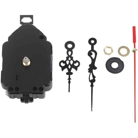 Mécanisme de Mouvement à Quartz avec Pendule pour Horloge Murale DIY - Kit de Réparation ou Remplacement