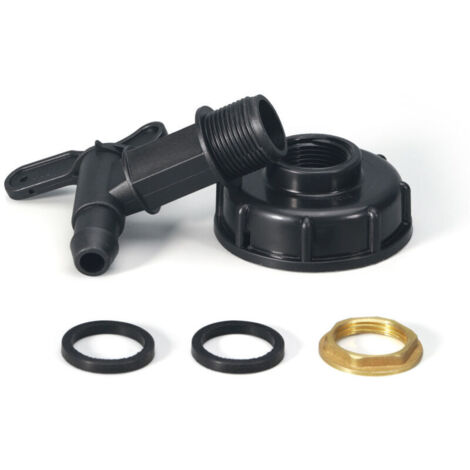 Robinet Fileté Mâle 3/4'' pour Collecteur Récupérateur Eau Pluie (1/4)