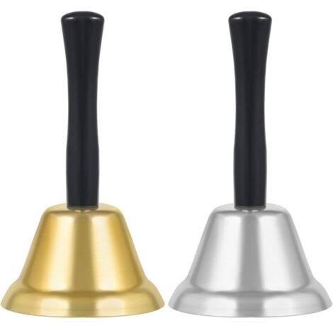 Cloches à Main En Métal – Cloches D'appel Amusantes, Noël En Cuivre, Bague Pour Une Cloche Bière, Pour La Saint-Valentin, Bar, Restaurant