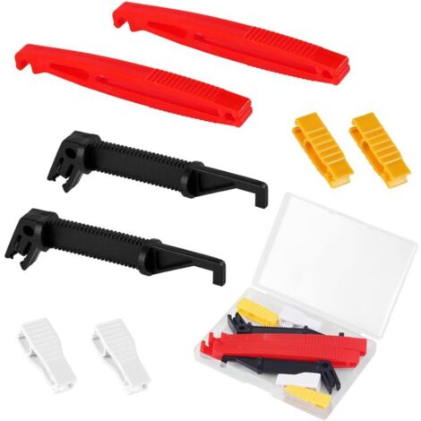 8 Pièces Extracteur de Fusibles, 4 Tailles en Plastique pour Remplacement de Fusibles Automobiles Fourniture Réparation Automobile pour Voiture Moto Camion (1/4)