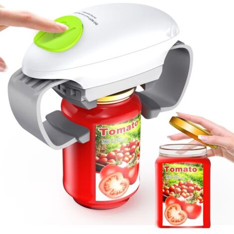 Ouvre-Boîte Électrique Automatique à Une Touche - Gadget Cuisine Pratique Et Rapide Pour Tous