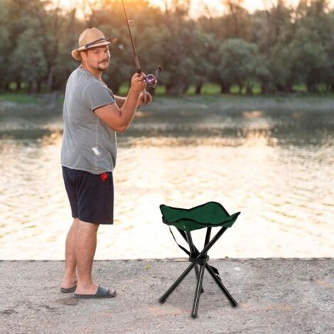 Chaise Pliable De Camping Léger - Poids 900g, Charge 160kg, Tissu Oxford 600D, Idéale Rando, Pêche, Pique-nique - 10