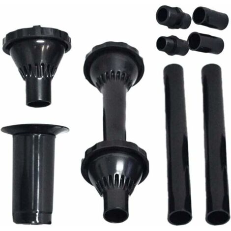 9Pcs petit kit de buse de fontaine, pointe de buse de fontaine kit de tête de fontaine kit de buse de pompe de fontaine 3 options de buses kit de buse de fontaine kit de buse de pompe d'étang (1/4)
