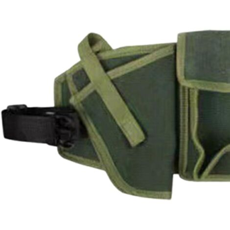 Pochette De Ceinture Smartphone Tactique - 3 Poches Zippées - Clip Et Sangle Réglable - Pour Randonnée, Voyage, Travail