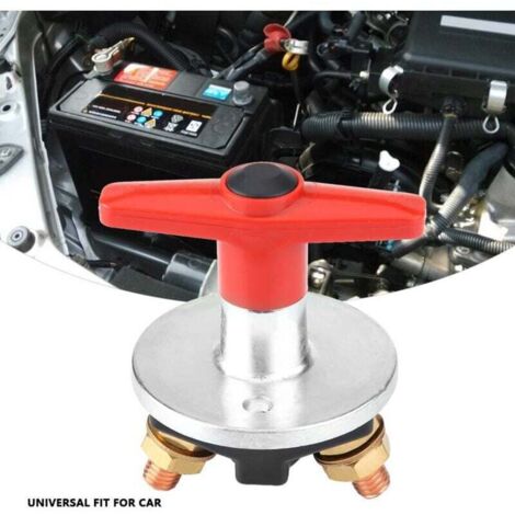 Interrupteur Batterie 12V/24V - Séparateur Électrique