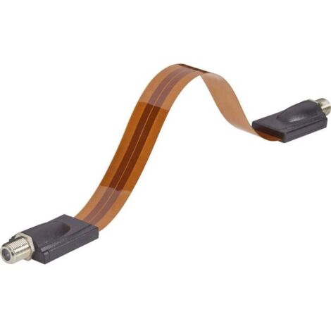 UniteCom Câble Plat Pour Porte Ou Fenêtre 50 Cm/0,5 M SMA Mâle Vers Femelle