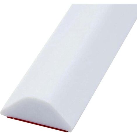 Cyslmuk – Bouchon d'eau pliable pour douche – Barrière anti-inondation en caoutchouc – Longueur 1m – Flexible et imperméable – Séparation humide et sèche