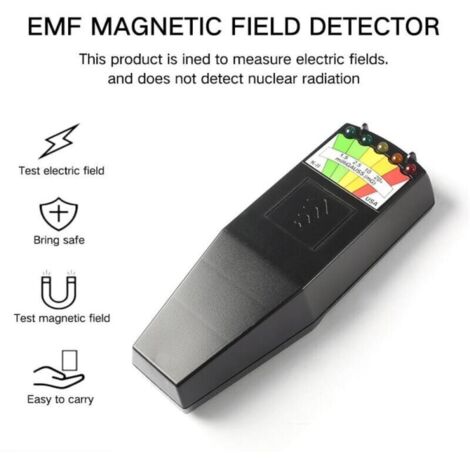 Appareil de mesure des champs électromagnétiques K2 EMF K2 EMF Testeur d'équipement paranormal Testeur de champs électromagnétiques Détecteur de rayonnement numérique portable pour bureau, maison Appareil de mesure des champs électromagnétiques K2 EMF K2 EMF Testeur d'équipement paranormal Testeur de champs électromagnétiques Détecteur de rayonnement numérique portable pour bureau, maison