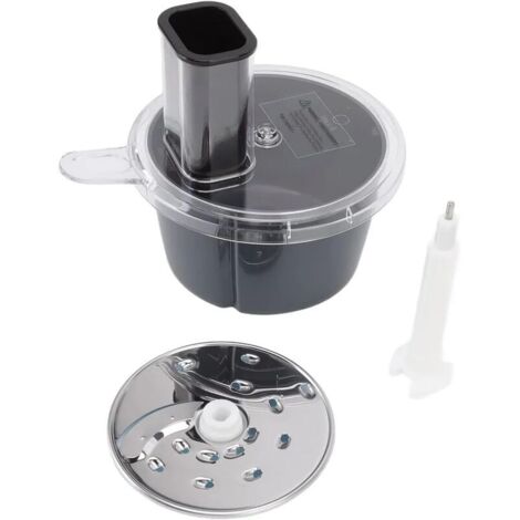 Debuns – Coupe-râpe à légumes pour Thermomix TM6 – Couvercle multifonctionnel – Compatible TM5 et TM6 – Matériau ABS et inox – Nettoyage facile lave-vaisselle