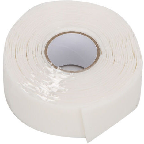 Ruban étanche à forte adhérence, fournitures de réparation de tuyaux en PVC PPR, largeur de 2.5cm, rouge/blanc (1/5)
