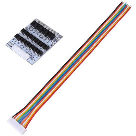 Panneau de Protection de batterie Li-ion 10S 36V 40a, BMS PCB pour Batteries acide cobalt ternaire avec équilibre (1/5)