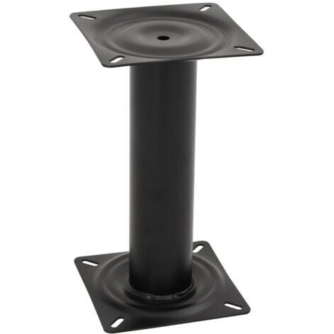 Piédestal de siège de bateau noir 33 cm acier (1/5)