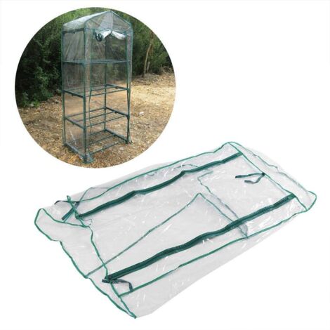 Wocume Plants Greenhouse, Garden Green House Réchauffer la Culture en Serre Chaude des Plantes à Fleurs Jardinage extérieur (69 x 49 x 160 cm) (1/5)