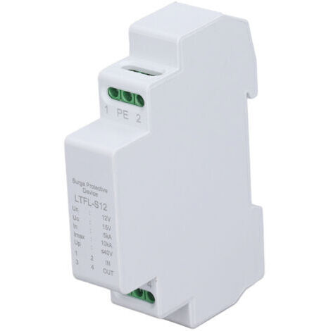 Dispositif de protection contre les surtensions IP20 12V 5-10KA RS485 Module de tension de signal de commande (1/5)