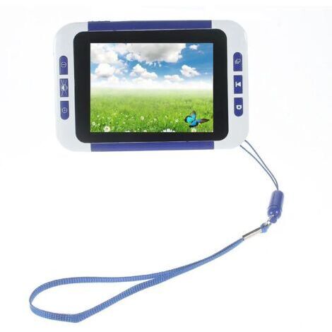 Loupe vidéo de visualisation numérique de lecture portable LCD 3,5" aidant à la vue 2x-32x lecture pour les personnes âgées malvoyantes (spécifications UE),de dyk.Trywise (1/4)
