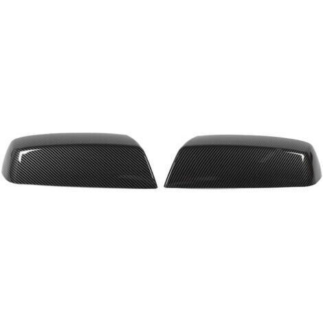 Paire de coques de rétroviseurs latéraux, installation facile (22919758) pour 2500 HD et 3500 HD (2015 à 2019), couleur fibre de carbone. (1/4)