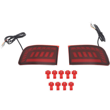 Feu arrière pare-chocs 3 fonctions étanche IP67 pour Toyota Land Cruiser Prado J120 Rouge,de dyk.Trywise (1/4)