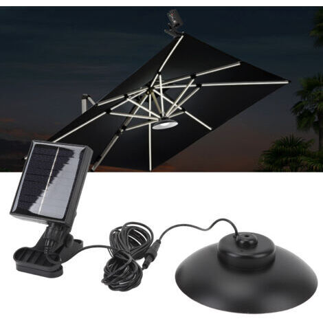 Lampe ESOL AI Heat pour PA RA PLU IE LED 1,2 W CPON éclairage blanc affichage de puissance de charge USB télécommande parasol de patio lumière pour camping jardin,DUBUNS (1/4)