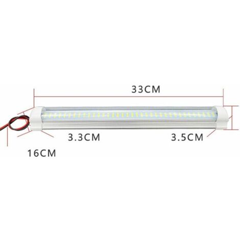 MICTUNING Kit d'éclairage 30 LED pour décoration intérieure de van, camping- car, caravane, remorque, camion (10 modules, blanc MICTUNING Kit d'éclairage 30 LED pour décoration intérieure de van, camping- car, caravane, remorque, camion (10 modules, blanc