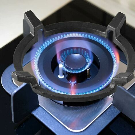 UTHCLO 1 support antidérapant pour réchaud à gaz pour réchaud de camping propane wok en fonte noir UTHCLO 1 support antidérapant pour réchaud à gaz pour réchaud de camping propane wok en fonte noir