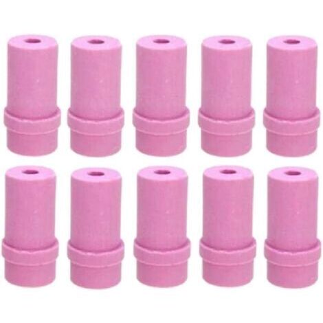 Lot de 10 embouts de buse de sablage en céramique rose pour pistolet de sablage (4.5Mm) (1/5)