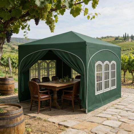 Tente pour fête en extérieur avec sac de rangement – installation rapide et protection contre les UV (1/4)