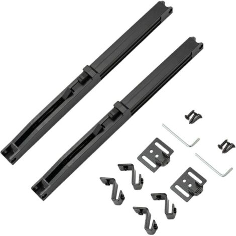 Kit d’arrêt amorti pour portes coulissantes – Système de fermeture en douceur pour rails de porte, compatible avec systèmes standard, installation facile (1/4)