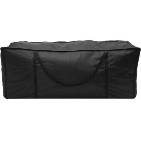 Sac de rangement pour meubles de jardin – 173 x 76 x 51 cm – Housse protectrice imperméable pour coussins extérieurs, fauteuils, poufs et accessoires de terrasse (1/5)