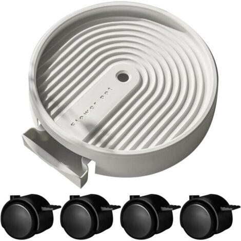 Plateforme mobile sur roulettes pour extérieur et intérieur – Base robuste avec système de drainage, idéale pour appartements, maisons et espaces résidentiels (1/5)