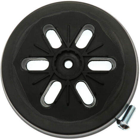 Plaque d’abrasion excentrique de 150 mm pour ponceuses orbitales excentriques – compatible avec modèles GEX 150, PEX 15, GEX 150 Turbo – avec vis de fixation incluses (1/4)