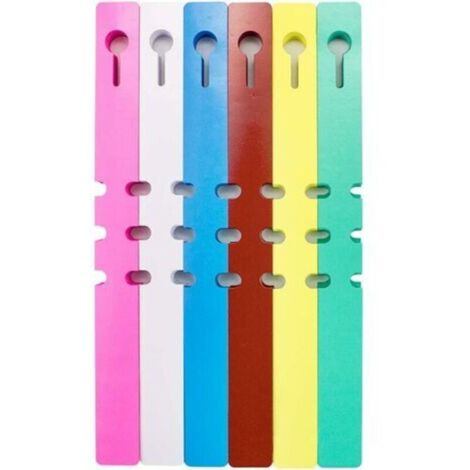 600 étiquettes plastique pour plantes de jardin, rondes avec anneau suspendu – étiquettes réutilisables, résistantes aux intempéries, idéales pour marquer herbes, fleurs, légumes et arbustes (1/5)