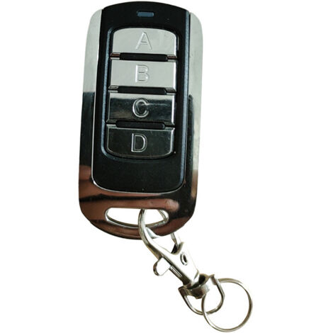 Télécommande sans fil 2 canaux avec fréquences multiples pour portails, portes de garage et volets roulants – 4 boutons, compatibilité universelle, installation facile yun (1/2)