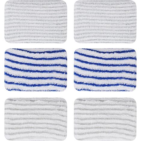 Bande de tissu pour Rowenta Clean & Steam ZR850002 ZR005801 ZR005804 Rowenta RY7xxx RY8xxx Matelas lavables en microfibres Six