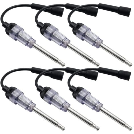 Lot de 6 testeurs de bougie d'allumage pour voiture - Testeur de bougie d'allumage - Testeur de bobine d'allumage - Testeur de bougie d'allumage (1/5)