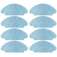 Lot de 8 serpillères pour aspirateur Tefal Rowenta Explorer/X-plorer 20 40 50 Serie