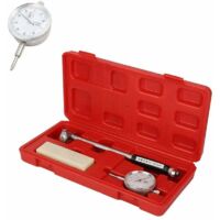 Jauge d'Alésage 50-160MM, Vérificateur d'Alésage Indicateur de Jauge d'Alésage Calibre du Diamètre Intérieur Kit pour Mesurer Dimensions Internes des Pièces, Cadran Alésage