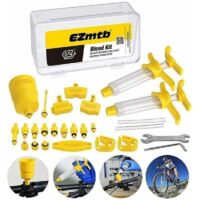 Kit de Purge de Frein pour Vélo,Kit de Purge d'huile Minérale de Frein Hydraulique de Vélo,Outils de Réparation de Frein de Vélo pour Vélo Shimano,Magura,Tektro,SRAM